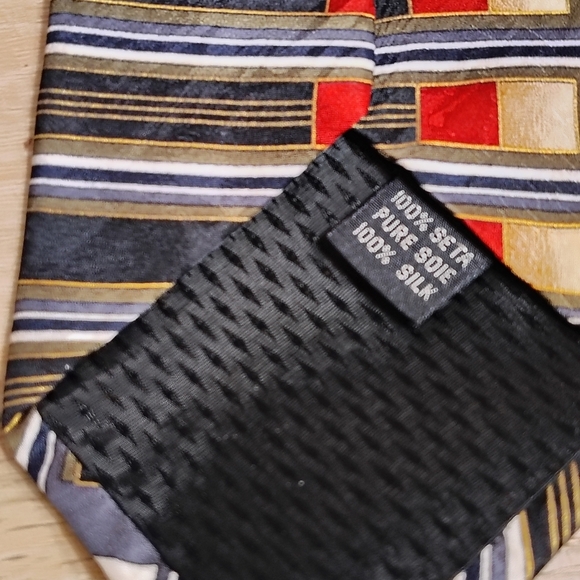 Paolo Bindi 100% Silk Handmade Tie 58 In - Picture 4 of 6